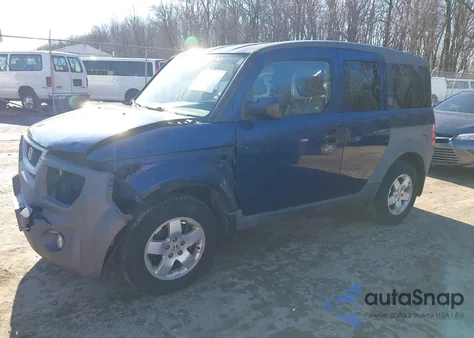 2003 Honda Element Ex from USA, damaged, VIN 5J6YH28593L014290